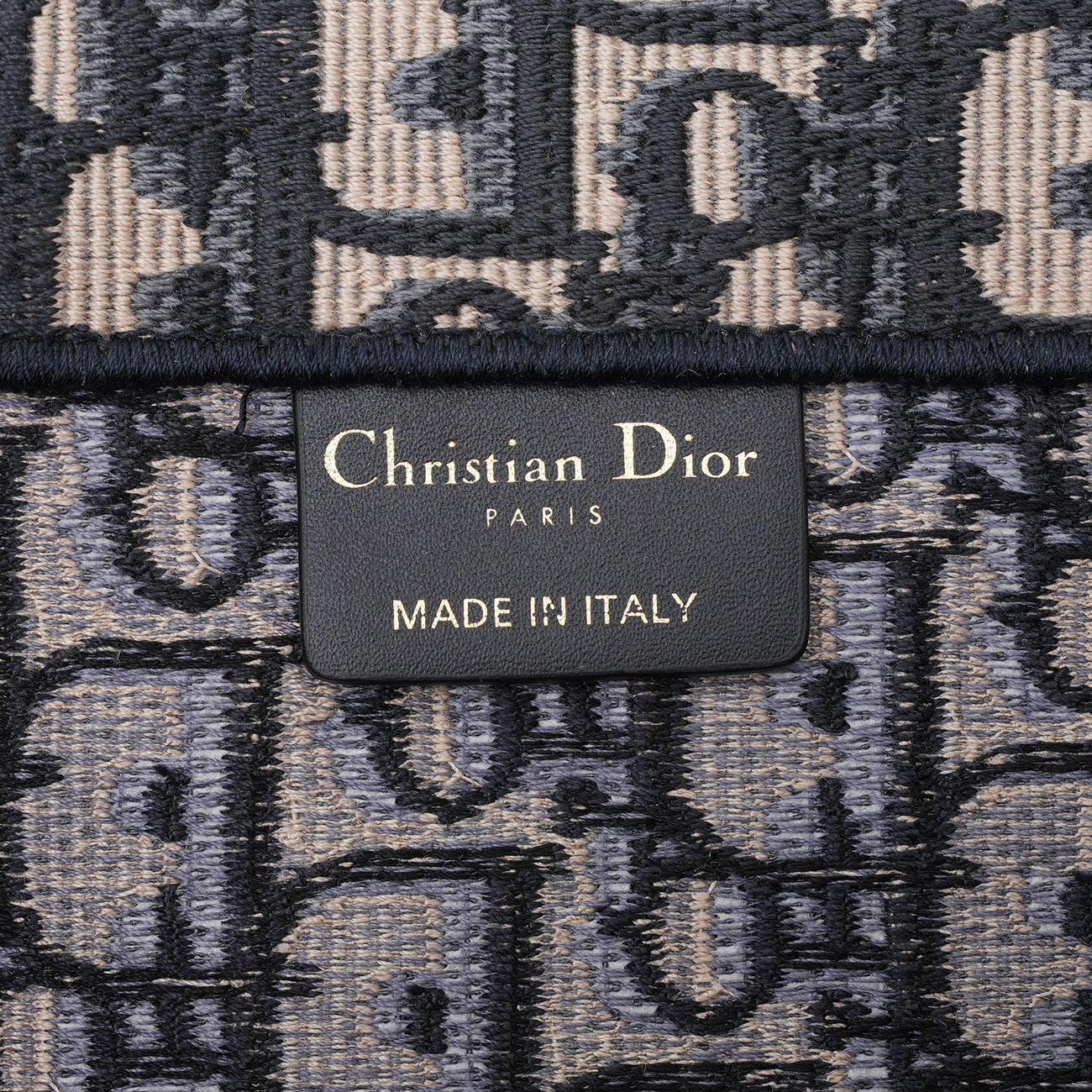 CHRISTIAN DIOR(USED)디올 오블리크 북토트 미듐